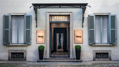 Chanel and Fendi house